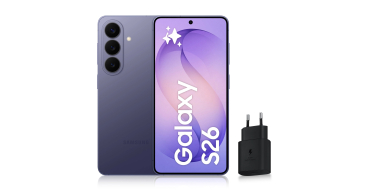 Amazon: Smartphone Samsung Galaxy S26 5G - 256 Go, Violet à 699€ (au lieu de 908,33€)