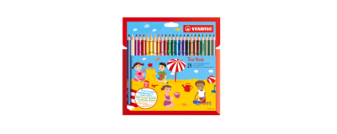 JoyBuy: STABILO Trio thick Coffret de 24 crayons de couleur larges à 5€ (au lieu de 19,79€)