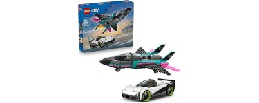 Amazon: LEGO® City Le Jet Contre la Voiture (60489) à 19,99€ (au lieu de 29,99€)