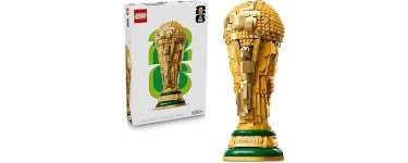 Amazon: LEGO® Trophée Officiel de la Coupe du Monde de la FIFA (43020) à 139,99€ (au lieu de 179,99€)