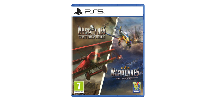Amazon: Warplanes Double Pack (PS5) à 17,99€ (au lieu de 24,99€)