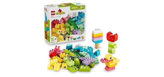 Amazon: LEGO® DUPLO® Boîte Créative Colorée (10479) à 14,99€ (au lieu de 19,99€)