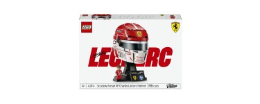 Amazon: LEGO 43014 Ferrari F1 Casque Leclerc à 69,99€ (au lieu de 89,99€)