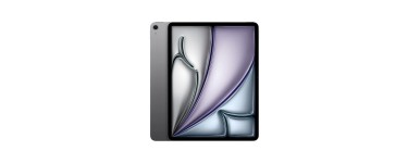 Amazon: Tablette 13" Apple iPad Air - M4, 256 Go, Wi‑Fi 7 à 839€ (au lieu de 887€)