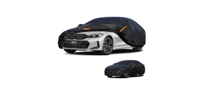 JoyBuy: Housse de voiture Kayme pour berline 470-495 cm à 60,99€ (au lieu de 95,90€)
