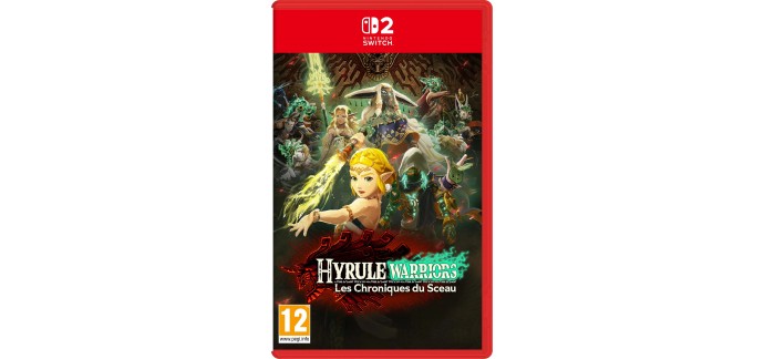 Amazon: Hyrule Warriors Les Chroniques du Sceau sur Nintendo Switch 2 à 52,02€ (au lieu de 58,91€)
