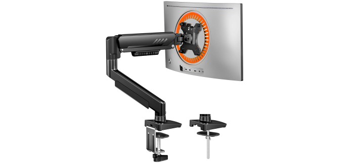 Amazon: Support Ecran PC ErGear pour Écrans 13-34", 9 Kg Max, VESA 75 & 100 mm à 21,8€