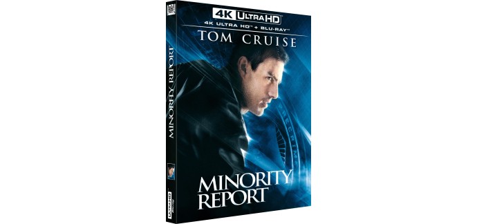 Amazon: Blu-ray 4K UHD Minority Report à 14,99€ (au lieu de 21,18€)