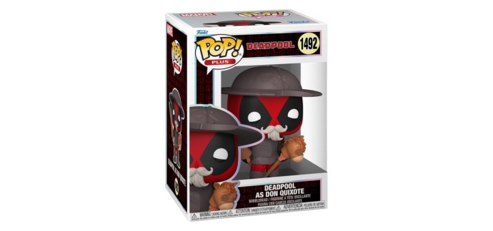 E.Leclerc: Funko Pop Plus Deadpool Don Quixote à 4,83€ (au lieu de 16€)