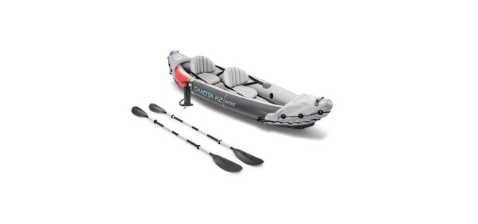 JoyBuy: INTEX Set Kayak Dakota K2 - 2 pers à 121,90€ (au lieu de 169€)