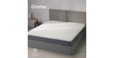 JoyBuy: Matelas Emma Original+ 180x200 - Mousse mémoire, ressorts ensachés, 5 zones à 525,90€