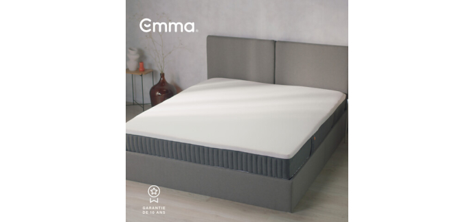 JoyBuy: Matelas Emma Original+ 180x200 - Mousse mémoire, ressorts ensachés, 5 zones à 525,90€