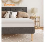 JoyBuy: Matelas Emma One Ferme 160x200 cm - Mousse mémoire de forme, 7 zones à 242,90€ (au lieu de 390€)