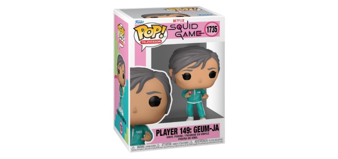 E.Leclerc: Funko Pop Squid Game Saison 3 Player 149 Geum-Ja à 4,5€ (au lieu de 16€)