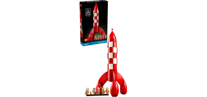 Amazon DE: Lego  la fusée de Tintin (DE) à 137,03€ (au lieu de 159,99€)