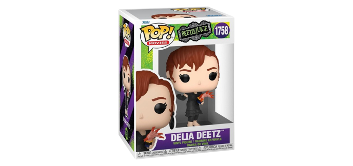 Fnac: Funko Pop Beetlejuice Delia Deetz à 4€ (au lieu de 16,99€)