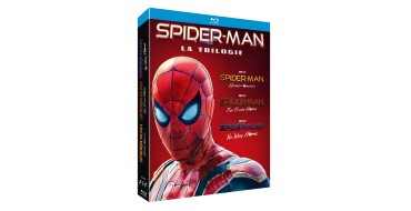 Amazon: Coffret Blu-ray Trilogie Spider-Man Tom Holland à 13,99€ (au lieu de 19,99€)