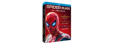 Amazon: Coffret Blu-ray Trilogie Spider-Man Tom Holland à 13,99€ (au lieu de 19,99€)