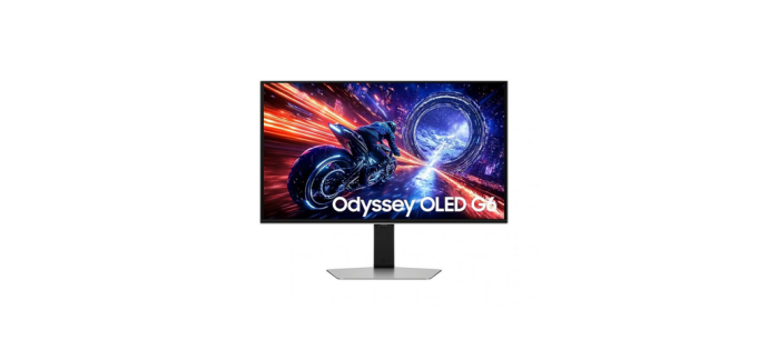 JoyBuy: Samsung Odyssey OLED G6 G60SF - 27" 500 Hz - écran à 499,99€ (au lieu de 799,99€)
