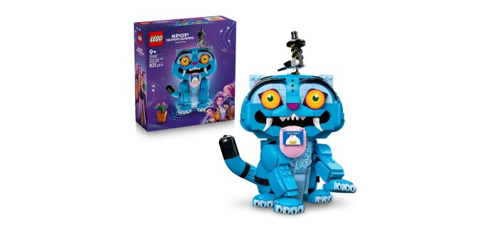 Amazon: LEGO® K-Pop Demon Hunters Derpy le tigre et Suzy la pie (72537) à 63,24€ en précommande