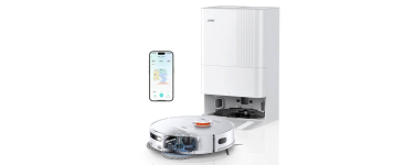 JoyBuy: Robot aspirateur laveur JONR T5 Pro - 8150 Pa, séchage air chaud, navigation laser à 194,99€