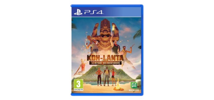 Amazon: Koh Lanta  Le Retour des Aventuriers (PS4) à 11,92€ (au lieu de 26,94€)