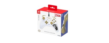 Amazon: Manette Filaire HORI Turbo pour Nintendo Switch - Zelda, Licence Officielle à 14,99€