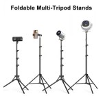 JoyBuy: Support de projecteur 1,6 m trépied pliable en métal - smartphone à 11,9€ (au lieu de 21,9€)