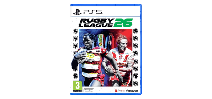 E.Leclerc: Rugby League 26 (PS5) à 29,95€ (au lieu de 59,99€)