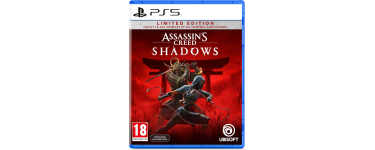 Amazon: Assassin’s Creed Shadows Edition Limitée (PS5) à 28,64€ (au lieu de 79,99€)