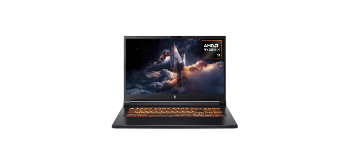 Amazon: PC Portable 17.3" Acer Nitro V 17 AI - FHD 144Hz, RTX 5070, Ryzen AI 9 365, 32 Go RAM, 1 To SSD à 13