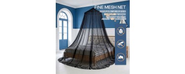 JoyBuy: Moustiquaire LEBONSOIR - Protection moustiques, intérieur/camping/voyage, crochets adhésifs à 7,19€