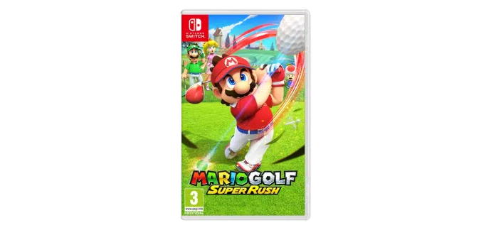 E.Leclerc: Mario Golf Super Rush (Switch) à 31,45€ (au lieu de 59,99€)