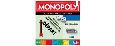 Amazon: Monopoly - Boîte de Rangement et pions Grand Format, Version française à 12,87€ (au lieu de 16,62€)