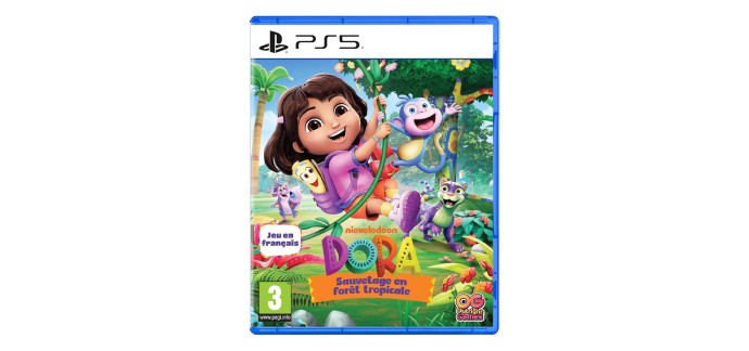 E.Leclerc: Dora Sauvetage en forêt tropicale (PS5) à 16,28€ (au lieu de 39,99€)