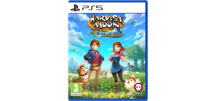 Amazon: Harvest Moon The Winds of Anthos (PS5) à 29,40€ (au lieu de 49,99€)