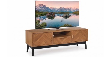 Amazon: Meuble TV Bas Felix Home Deco Factory Lounge Edition 110x48x40 cm à 52€ (au lieu de 95,42€)