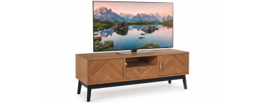 Amazon: Meuble TV Bas Felix Home Deco Factory Lounge Edition 110x48x40 cm à 52€ (au lieu de 95,42€)