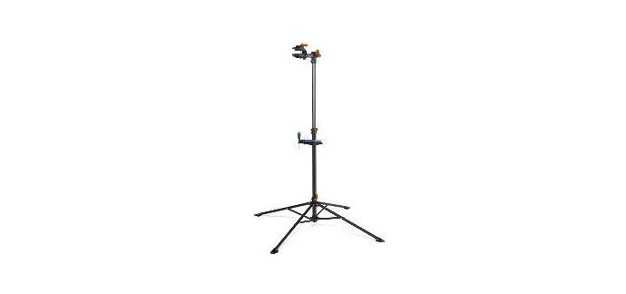 LIDL: CRIVIT Pied d'atelier pour vélo - réglable 107-178 cm, charge 30 kg à 19,99€ (au lieu de 29,99€)