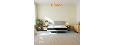 JoyBuy: Matelas Emma Original Lite+ 160x200 cm - Ressorts, mousse mémoire, 22 cm - couches à 335,90€
