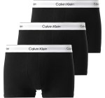 JoyBuy: Calvin Klein Boxers Icon coton stretch Lot de 3 Blanc/Noir à 23,9€ (au lieu de 44,9€)