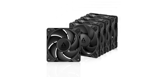 Amazon: Pack de 5 ventilateurs Arctic P12 Pro PWM PST à 26,99€ (au lieu de 30,67€)