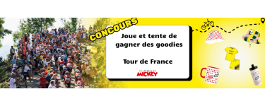 Le Journal de Mickey: Des goodies Tour de France à gagner