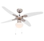 LIDL: Ventilateur de plafond LIVARNO avec éclairage LED - 3 vitesses, pales réversibles à 34,99€