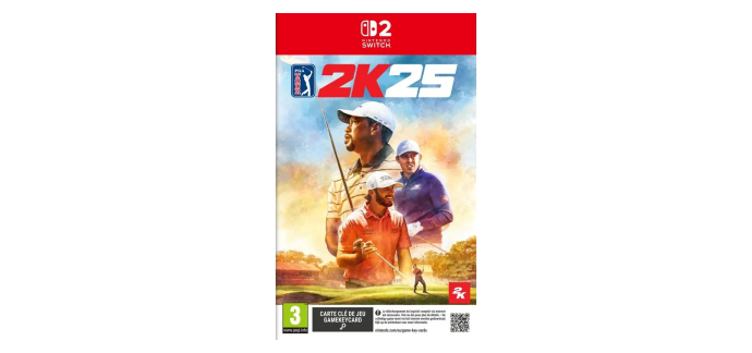 Micromania: PGA Tour 2K25 (Switch 2) à 24,99€ (au lieu de 59,99€)
