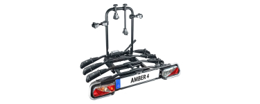 LIDL: Porte-vélos Eufab Amber IV - 4 vélos, attelage à 223,99€ (au lieu de 399,95€)