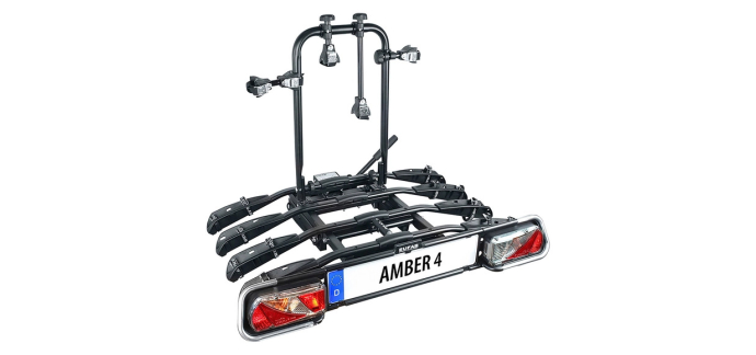 LIDL: Porte-vélos Eufab Amber IV - 4 vélos, attelage à 223,99€ (au lieu de 399,95€)