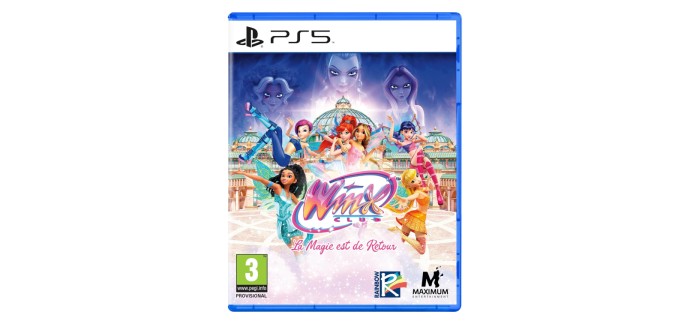 Amazon: Winx Club La Magie est de Retour (PS5) à 25,40€ (au lieu de 39,99€)