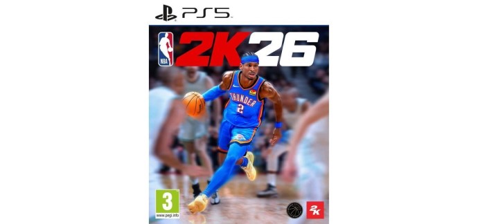 Cdiscount: NBA 2K26 (PS5) à 12,99€ (au lieu de 29,99€)