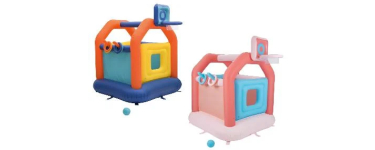 LIDL: LUPILU Château gonflable - 160x180x160 cm, panier basket, 4 anneaux à 26,99€ (au lieu de 54,99€)
